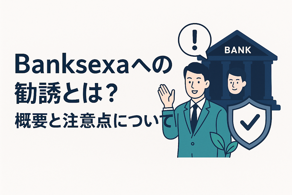 Banksexa（velmorininvest.com）への勧誘とは？概要と注意点について