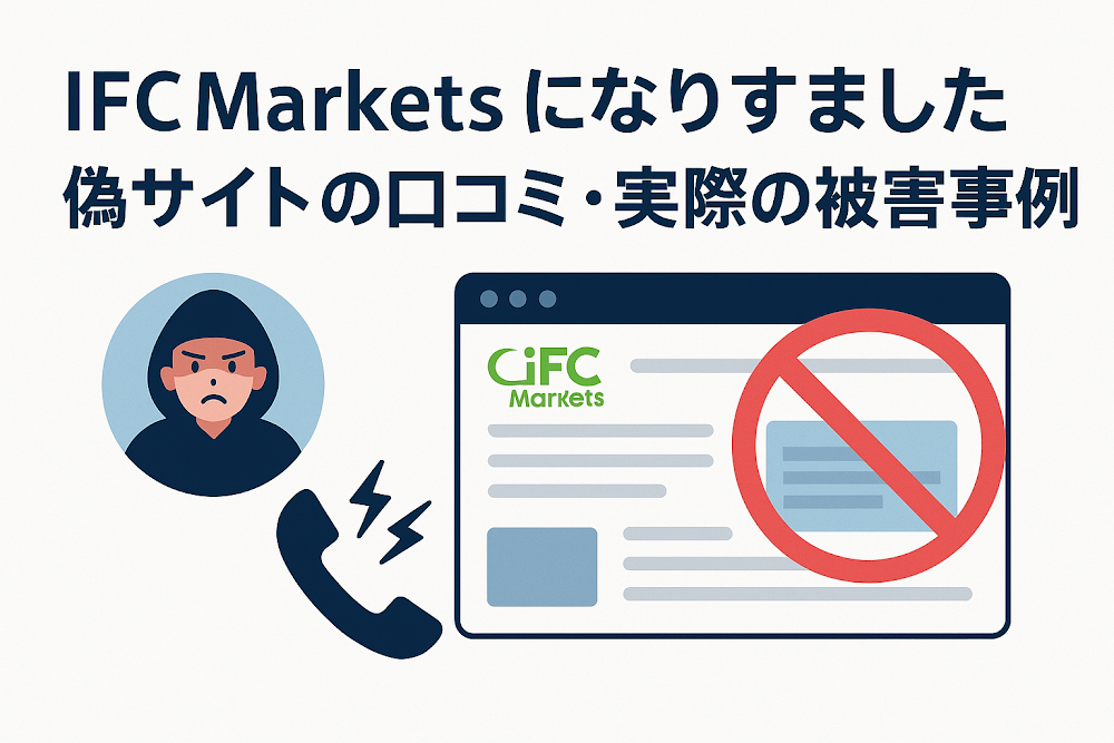 IFC Marketsの偽サイト（m.ifcmarkets.cc）の口コミ・実際の被害事例