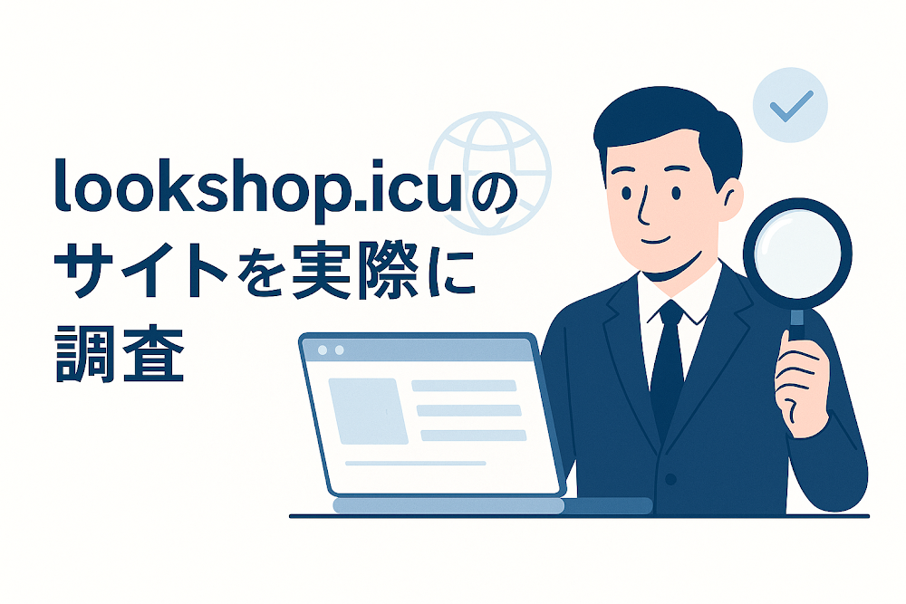 lookshop.icuのサイトを実際に調査