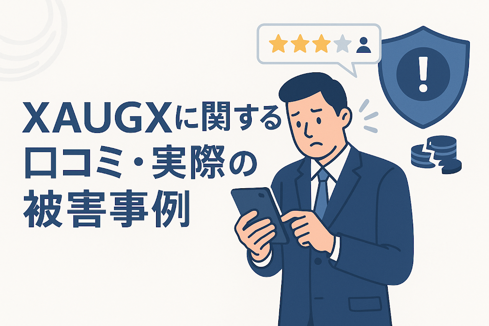 XAUGXに関する口コミ・実際の被害事例