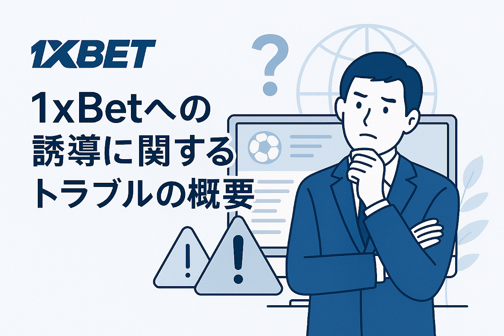 1xBetへの誘導に関するトラブルの概要