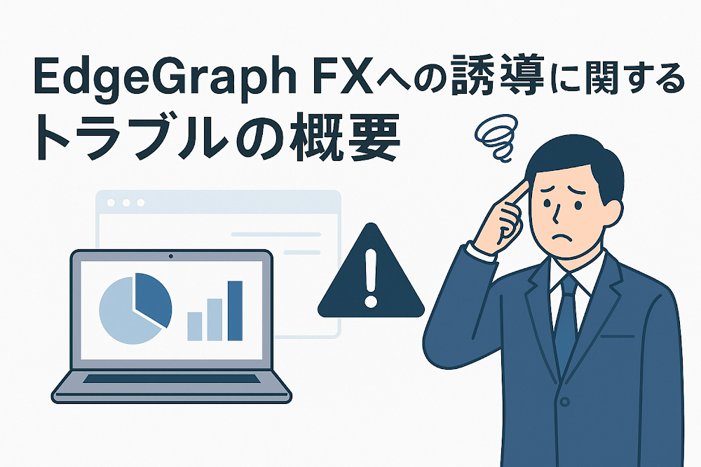 EdgeGraph FXへの誘導に関するトラブルの概要