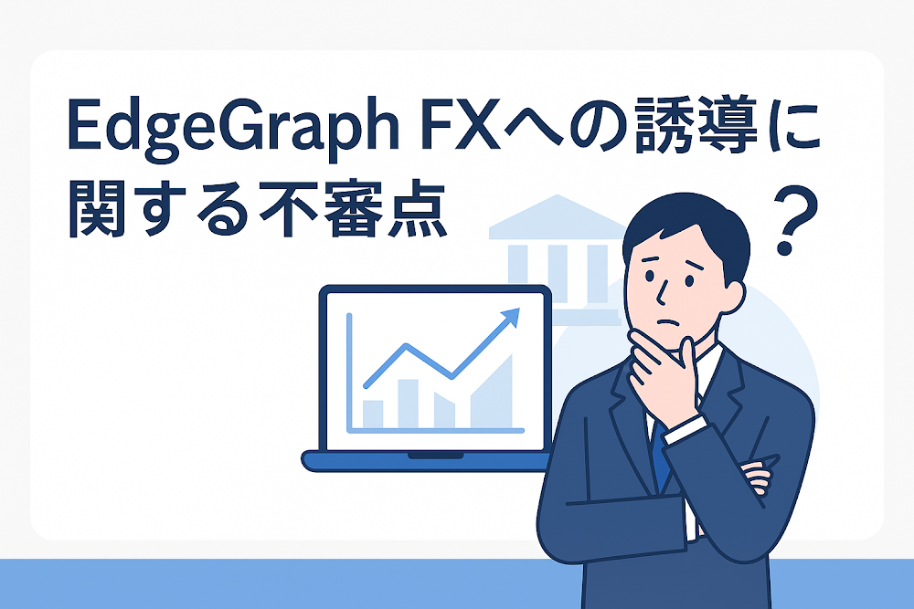 EdgeGraph FXへの誘導に関する不審点