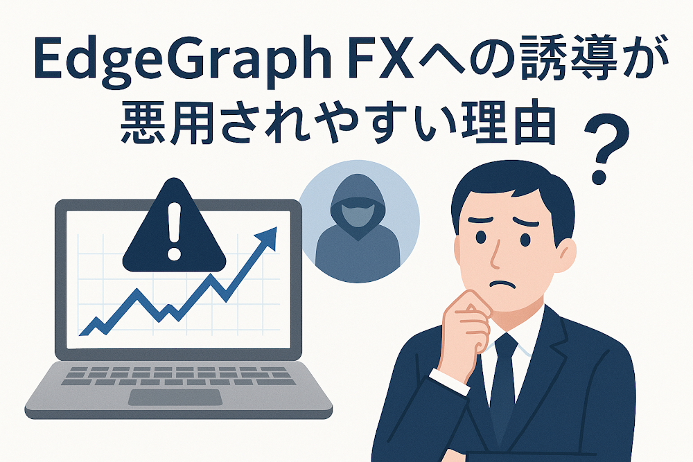EdgeGraph FXへの誘導が悪用されやすい理由