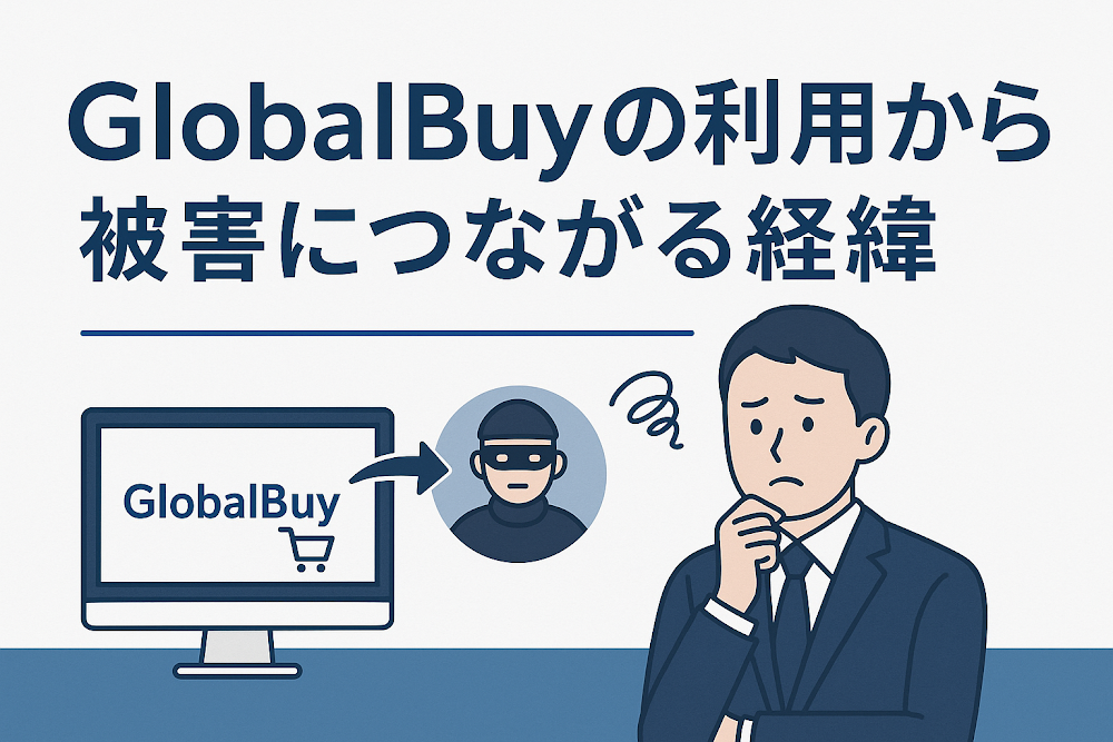 GlobalBuy（globaltrade.wiki）の利用から被害につながる経緯
