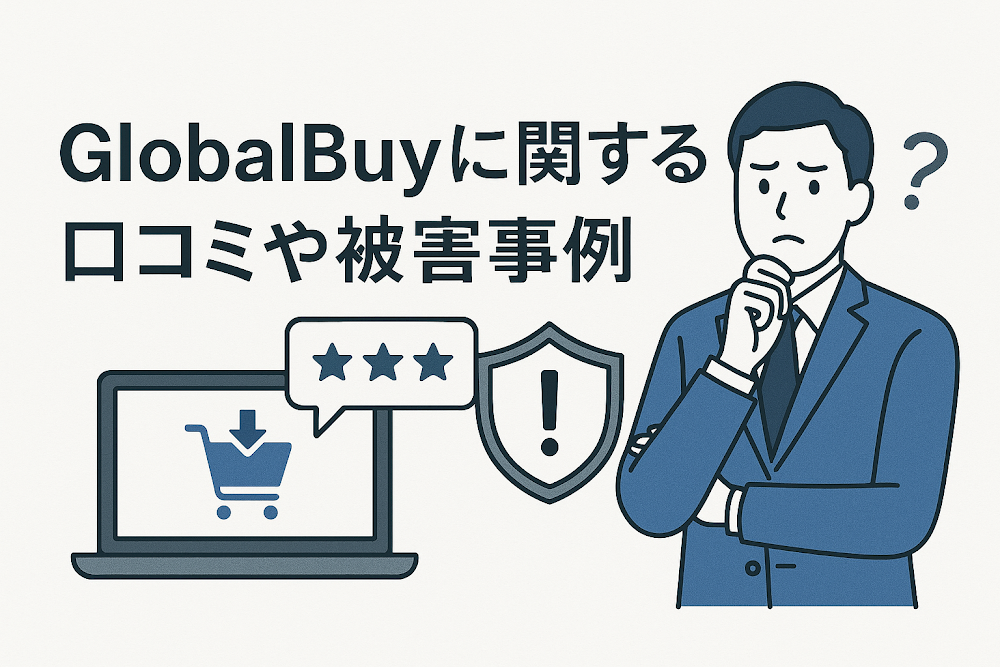 GlobalBuy（globaltrade.wiki）に関する口コミや被害事例
