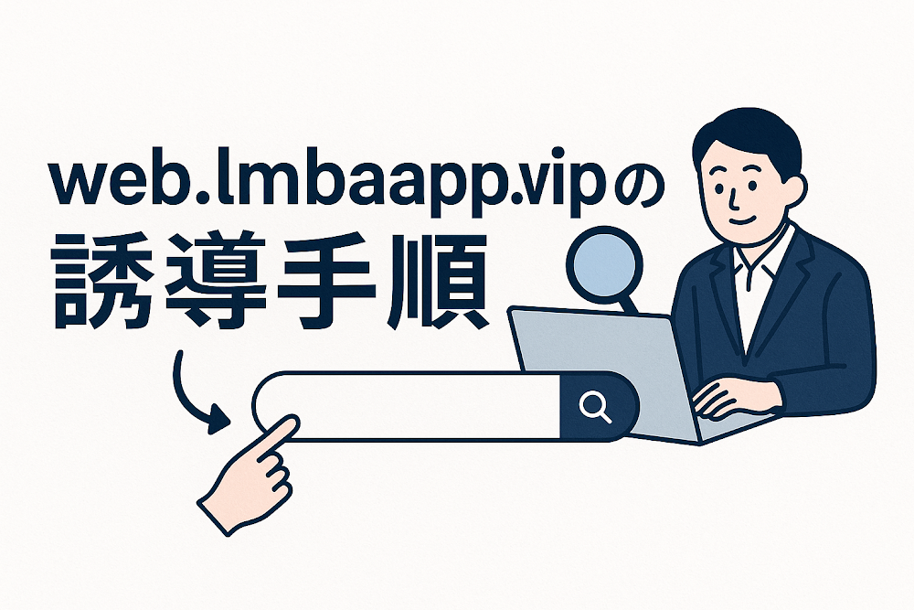 web.lmbaapp.vipの誘導手順