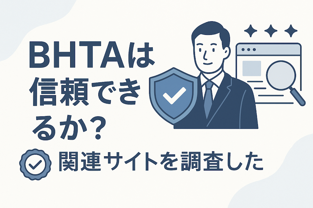 BHTA（bhctaiosl.com）は信頼できるか？関連サイトを調査した