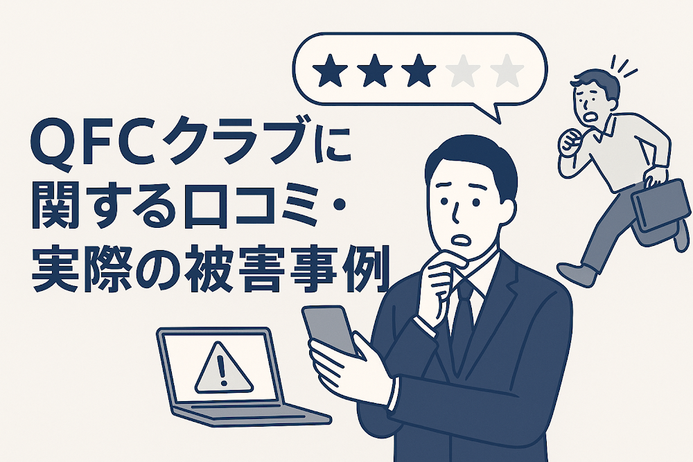 QFCクラブに関する口コミ・実際の被害事例
