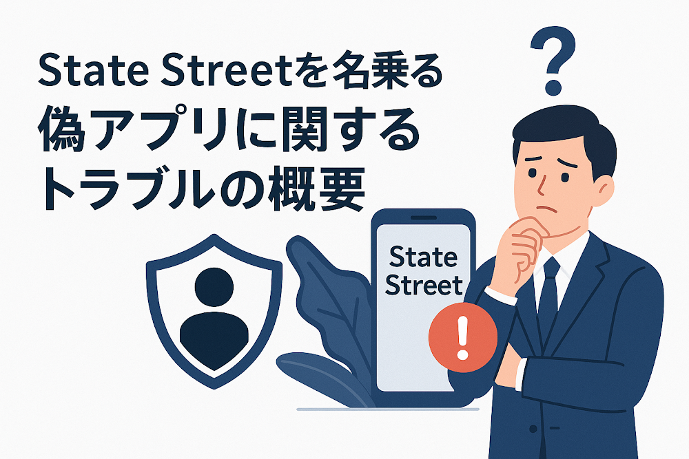 State Streetを名乗る偽アプリに関するトラブルの概要