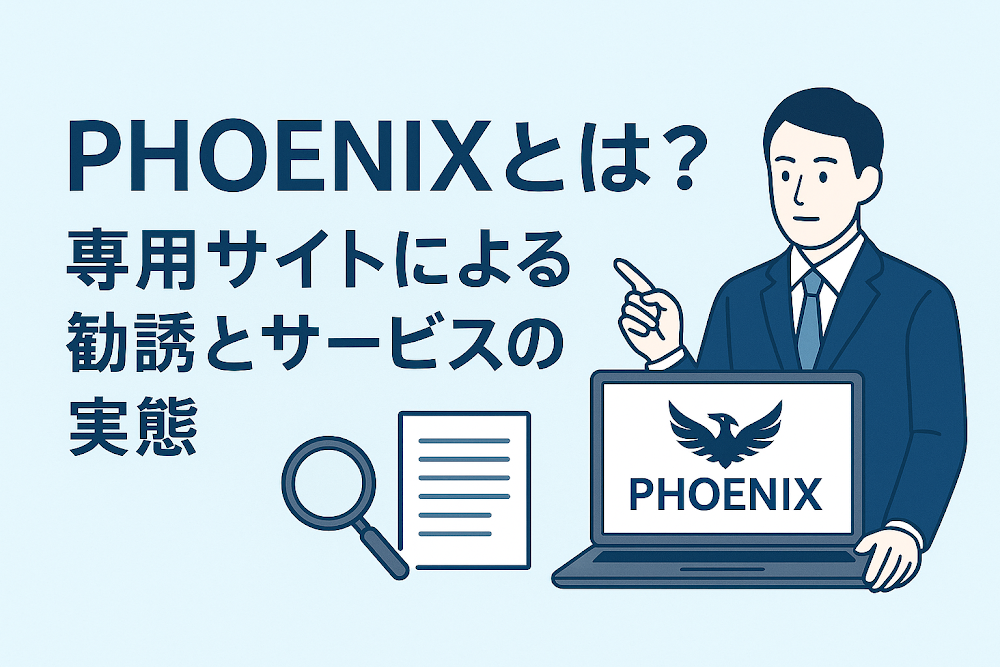 PHOENIX（phoenixcompany.jp）とは？専用サイトによる勧誘とサービスの実態