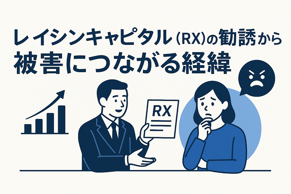レイシンキャピタル（RX）への勧誘から被害につながる経緯