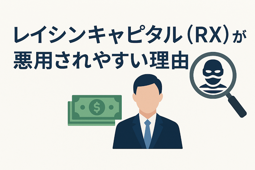 レイシンキャピタル（RX）が悪用されやすい理由