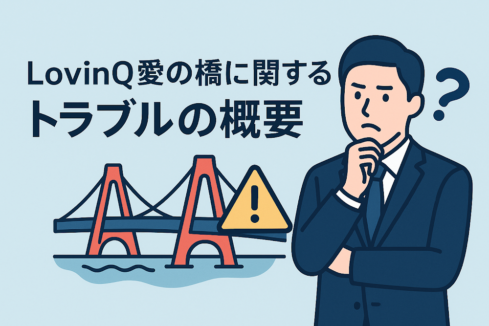 LovinQ愛の橋（lv08.jp）に関するトラブルの概要