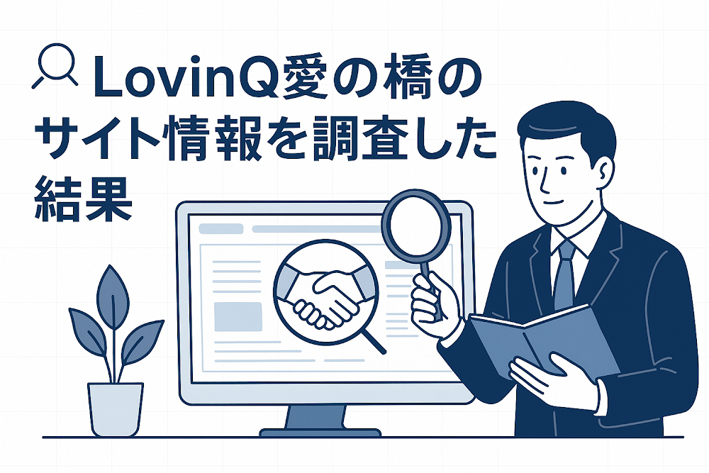 LovinQ愛の橋（lv08.jp）のサイト情報を調査した結果