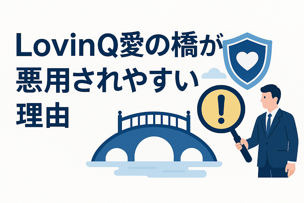 LovinQ愛の橋（lv08.jp）が悪用されやすい理由