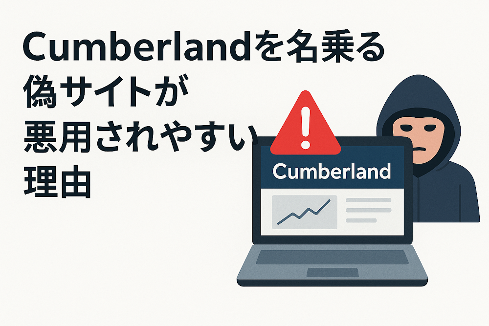 Cumberlandを名乗る偽サイトが悪用されやすい理由