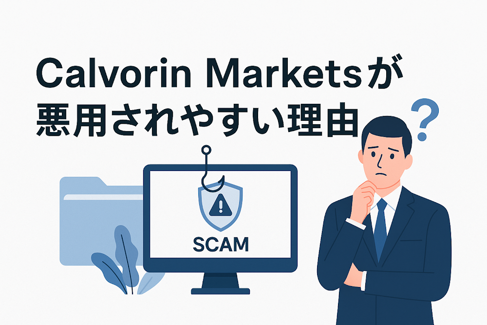 Calvorin Markets(calvorinmarkets.com)が悪用されやすい理由