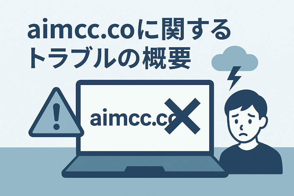 aimcc.coに関するトラブルの概要
