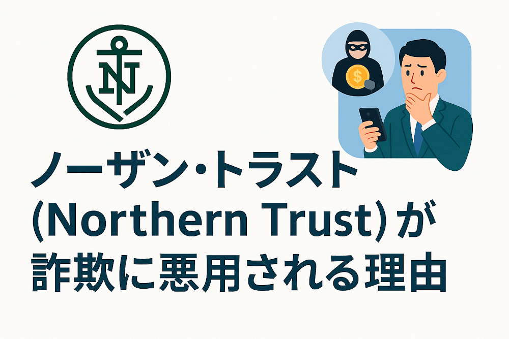 ノーザン・トラスト（Northern Trust）が詐欺に悪用される理由