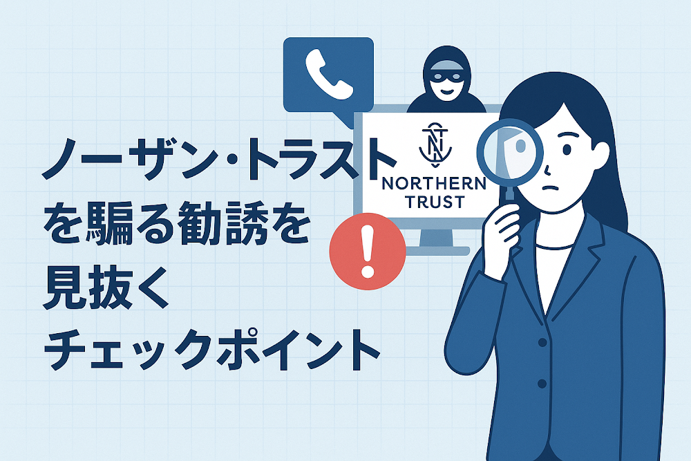 ノーザン・トラスト（Northern Trust）を騙る勧誘を見抜くチェックポイント