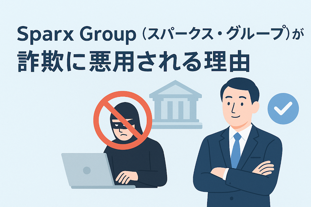 Sparx Group(スパークス・グループ)が詐欺に悪用される理由