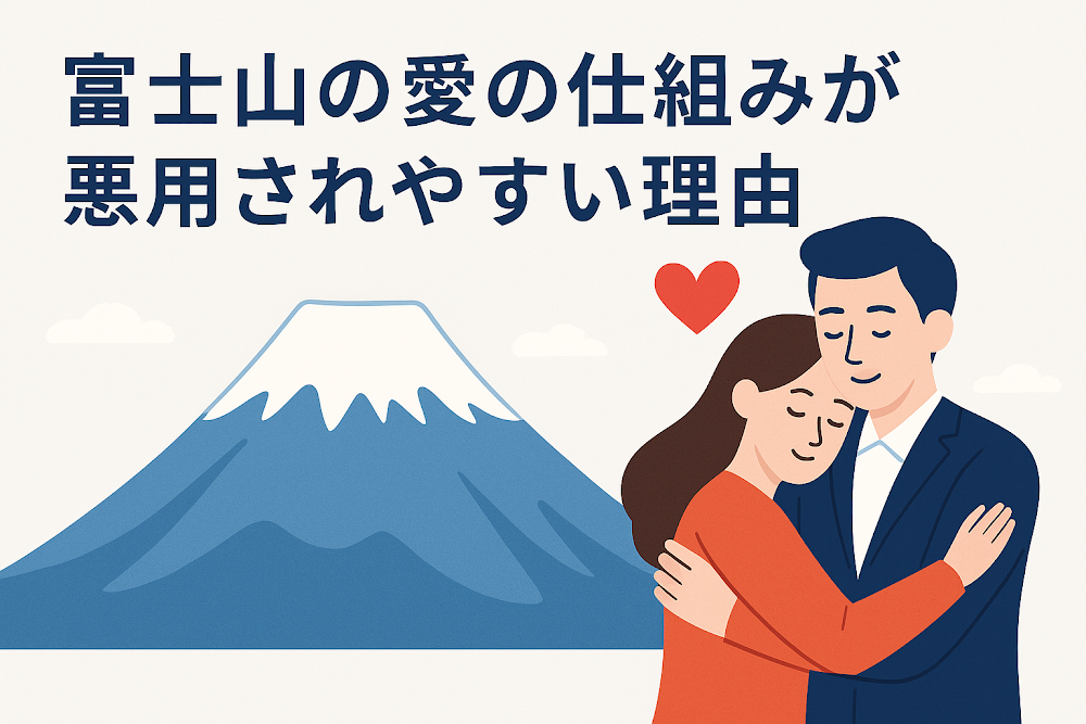 富士山の愛の仕組みが悪用されやすい理由