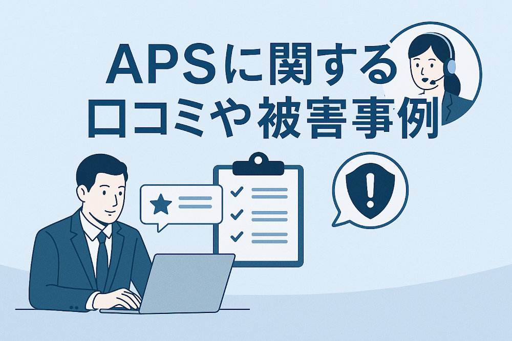 APS(apsskh.com)に関する口コミや被害事例