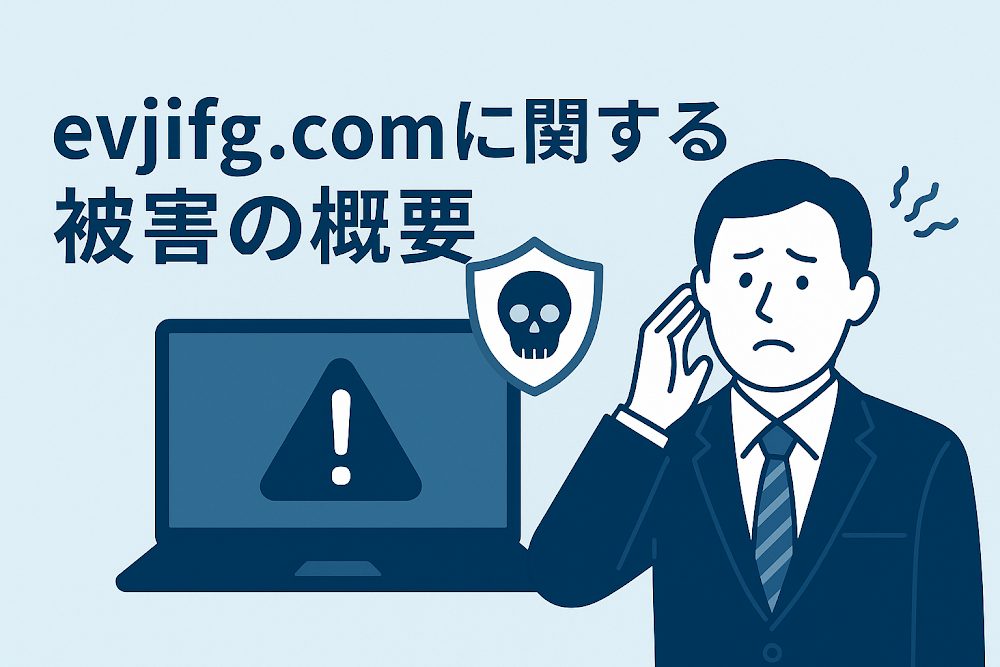 evjifg.comに関する被害の概要