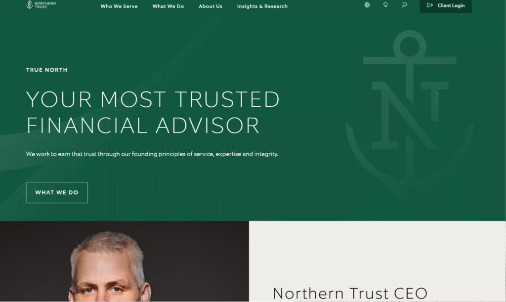 ノーザン・トラスト（Northern Trust）を騙る勧誘公式サイト