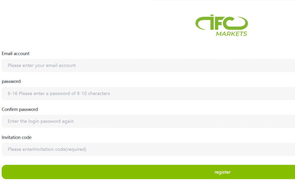 IFC Marketsの偽サイト