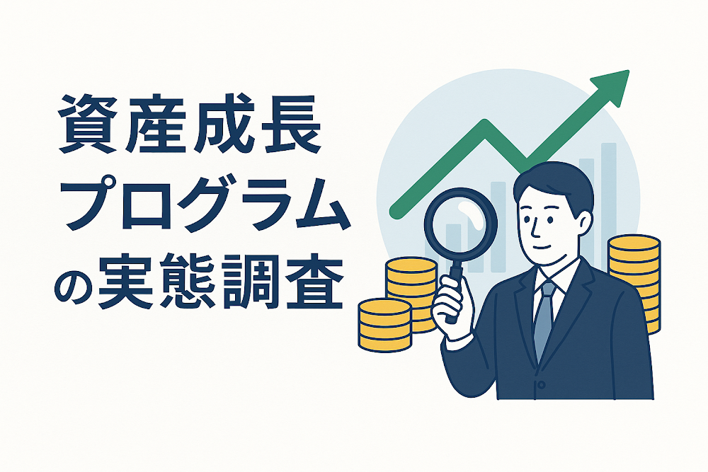 資産成長プログラムの実態調査