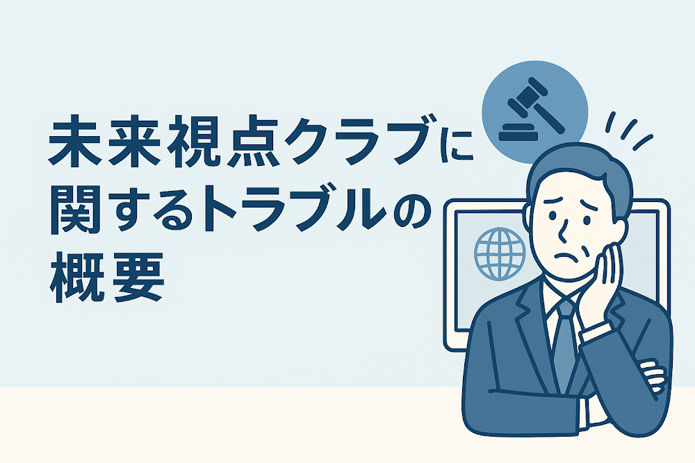 未来視点クラブに関するトラブルの概要
