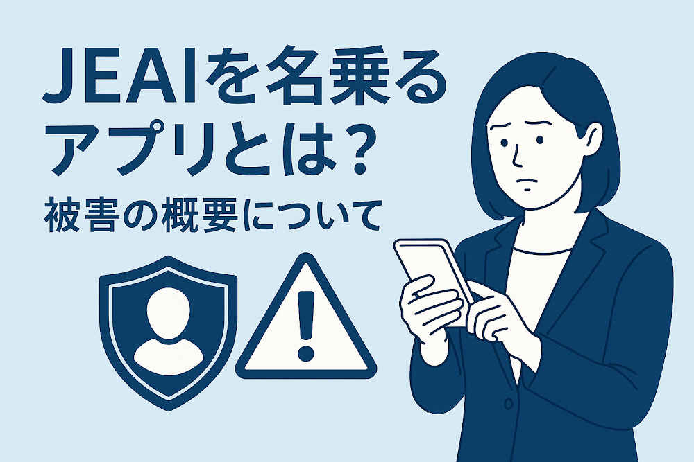JEAIを名乗るアプリとは？被害の概要について