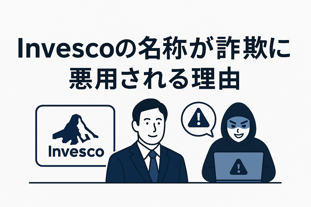 Invescoの名称が詐欺に悪用される理由
