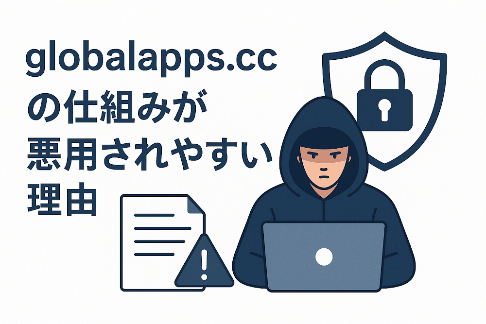 globalapps.ccの仕組みが悪用されやすい理由