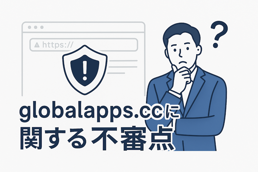 globalapps.ccに関する不審点