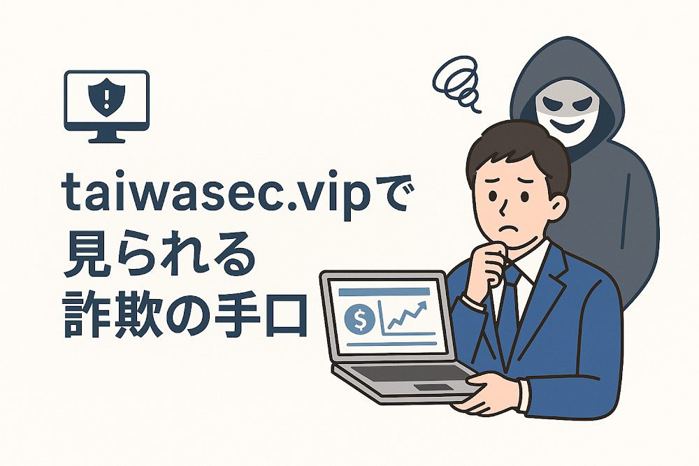 taiwasec.vipで見られる詐欺の手口