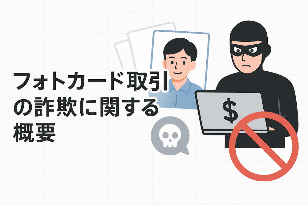 フォトカード取引の詐欺に関する概要