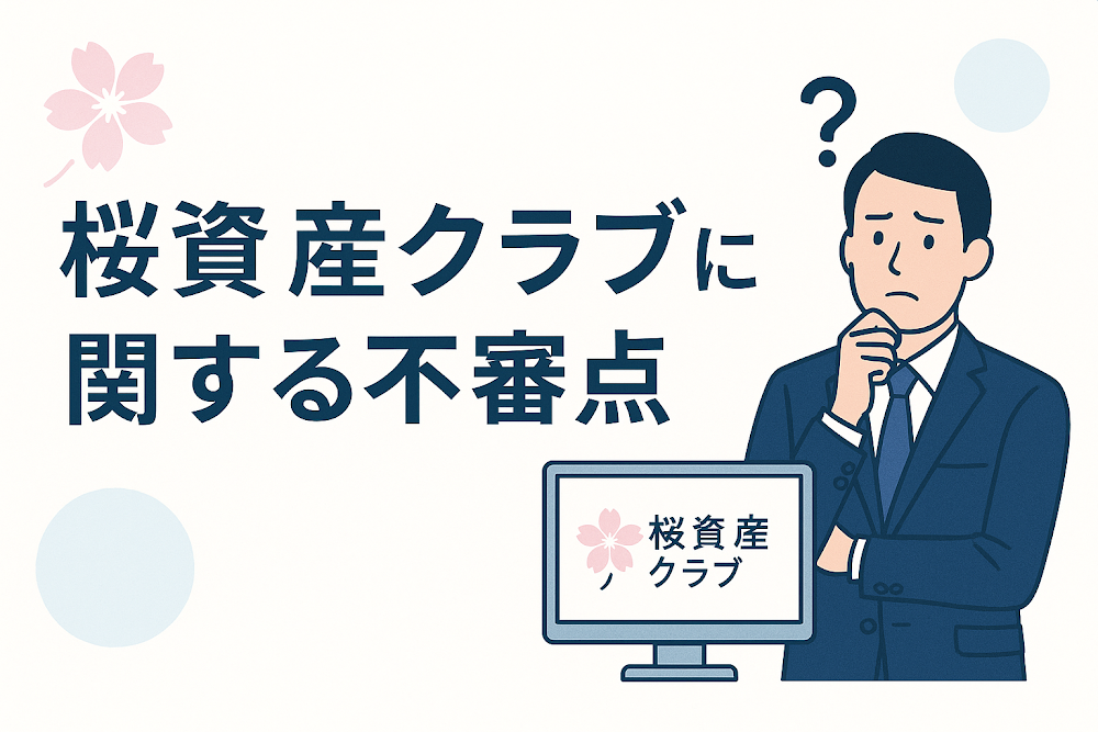 桜資産クラブに関する不審点
