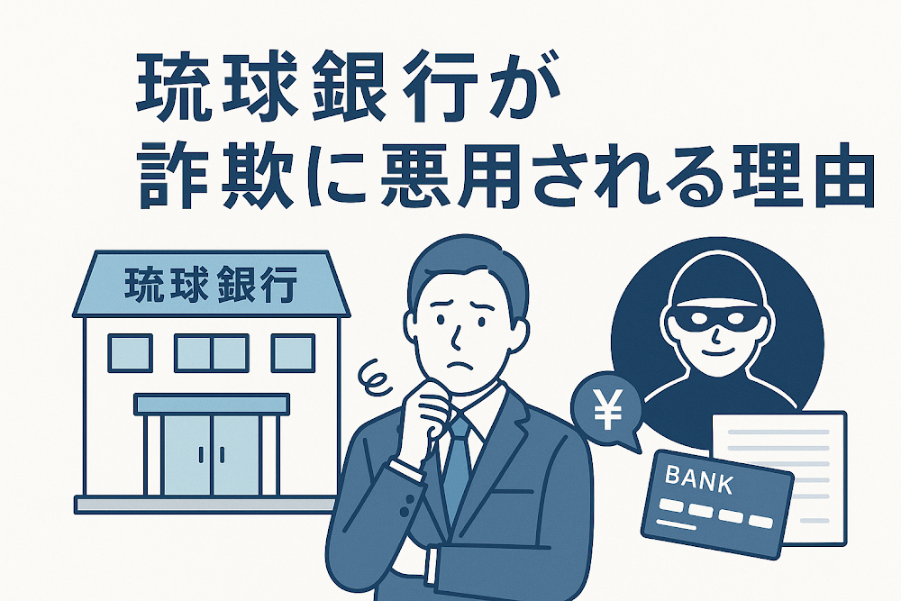 琉球銀行が詐欺に悪用される理由