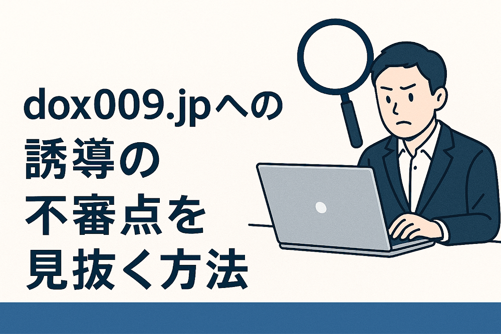 dox009.jpへの誘導の不審点を見抜く方法