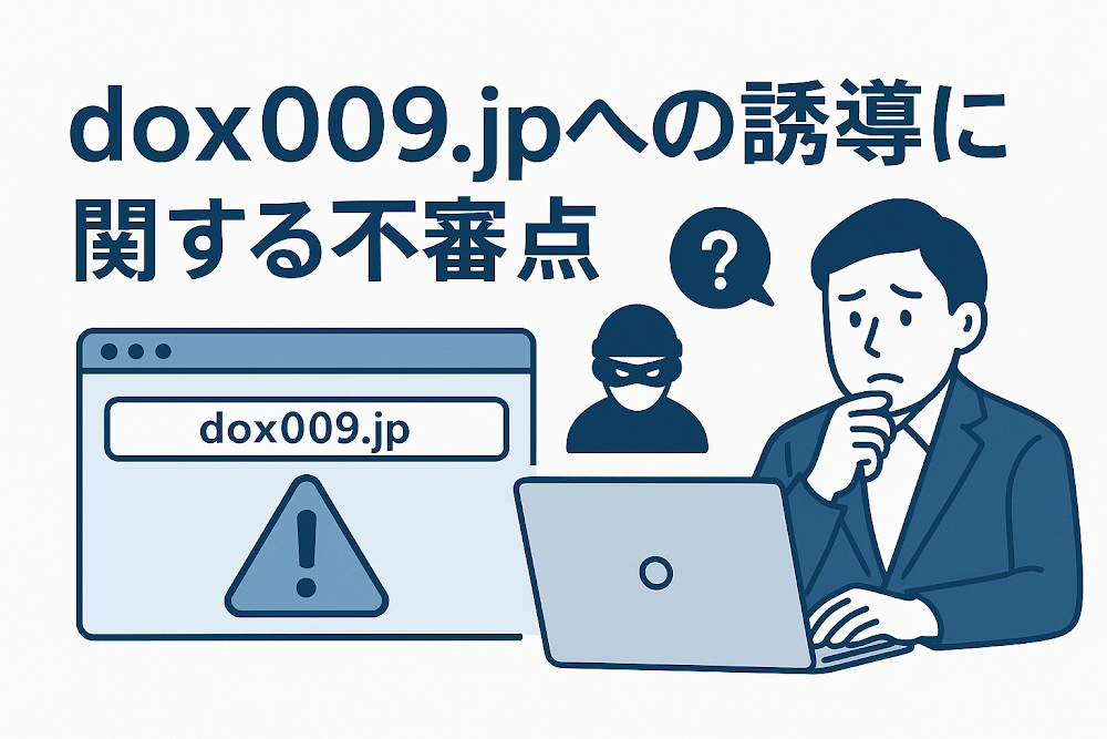 dox009.jpへの誘導に関する不審点