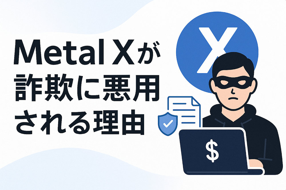 Metal Xが詐欺に悪用される理由