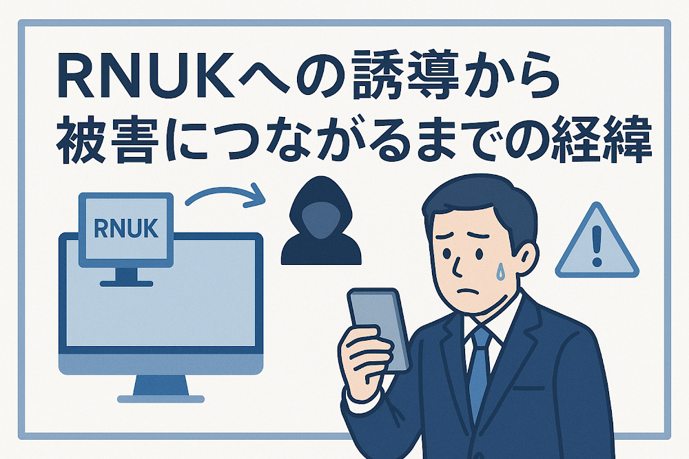 RNUKへの誘導から被害につながるまでの経緯