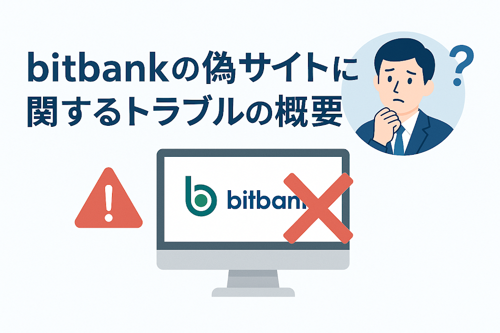 bitbankの偽サイトに関するトラブルの概要