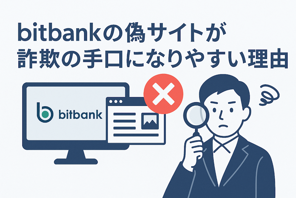 bitbankの偽サイトが詐欺の手口になりやすい理由