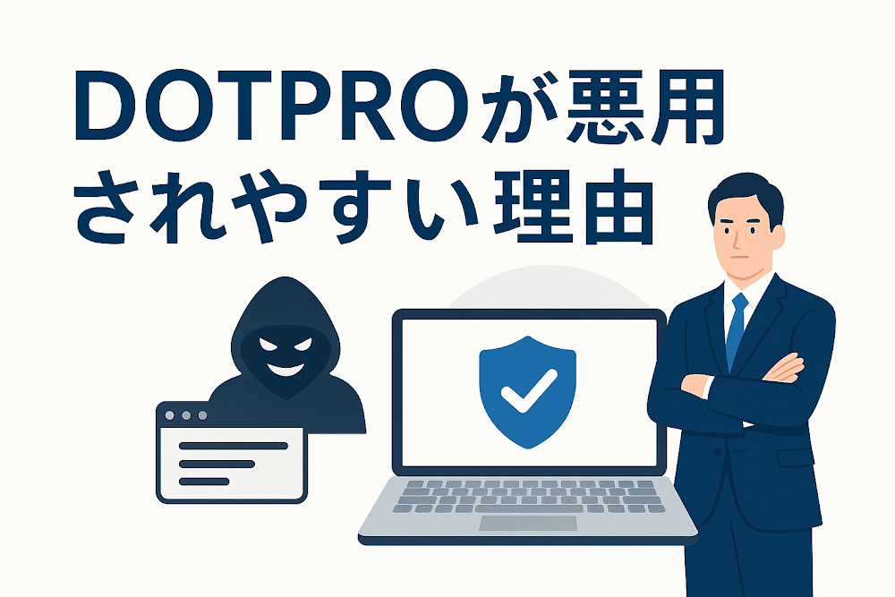 DOTPROが悪用されやすい理由