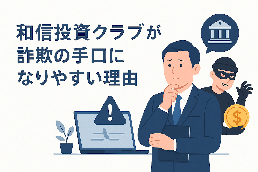 和信投資クラブが詐欺の手口になりやすい理由