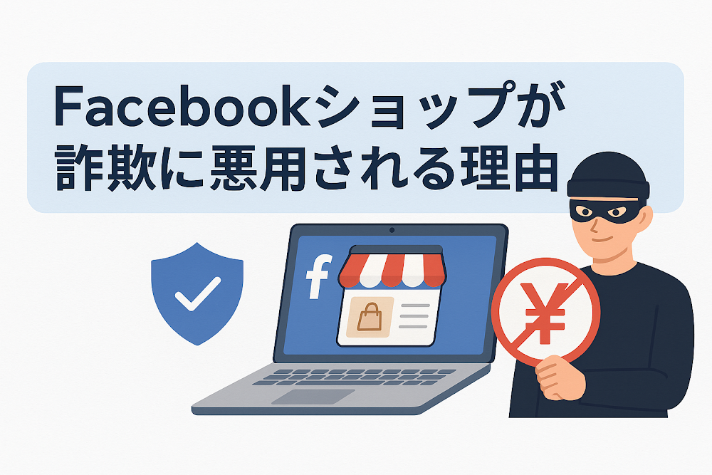 Facebookショップが詐欺に悪用される理由